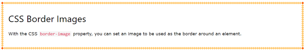 Css Border Images -