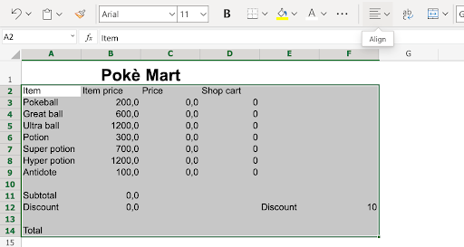 Case: Poke Mart, Styling -