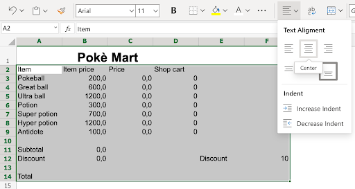 Case: Poke Mart, Styling -