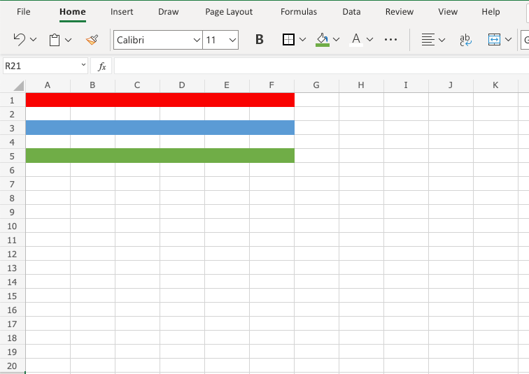 Excel Format Colors -