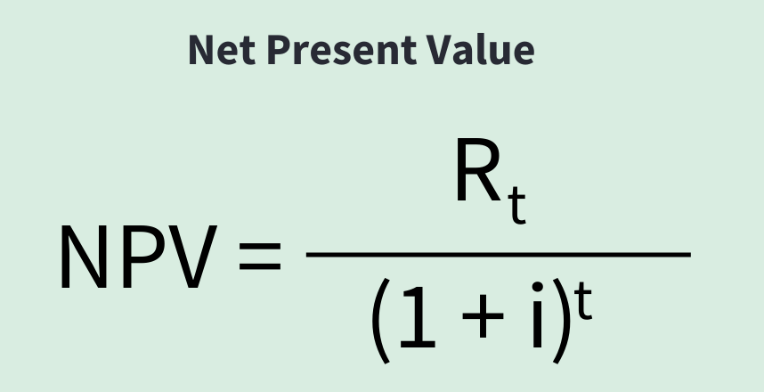 Npv (Net Present Value) -