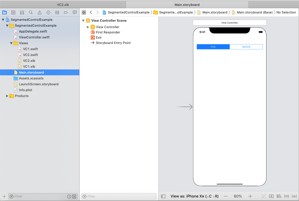 Ios: Segment Control -