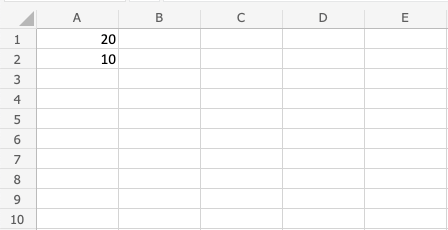 Excel Multiplication -