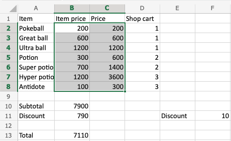 Excel Formats Number -