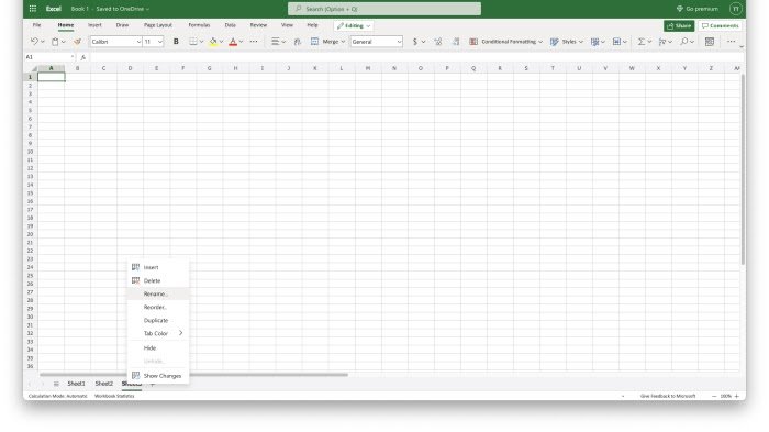 Excel Overview -